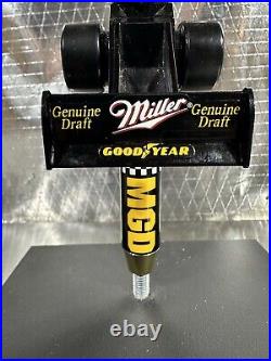 Rare MGD Top Fuel Dragster Race Car Beer Tap Handle Miller Genuine Draft NHRA