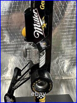 Rare MGD Top Fuel Dragster Race Car Beer Tap Handle Miller Genuine Draft NHRA