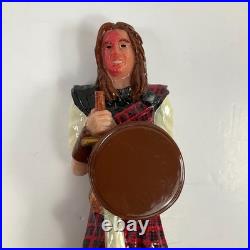 Rare Mactarnahans Red Highlander Beer Bar Tap Handle Mel Gibson Braveheart
