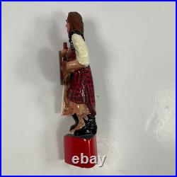 Rare Mactarnahans Red Highlander Beer Bar Tap Handle Mel Gibson Braveheart