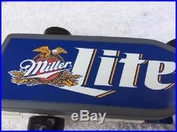 Rare Man Cave Miller Lite Beer Tap Indy Racing Car Handle