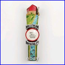 Rare Millstream Brewing Barrel-Aged Coconut Porter Collectible Beer Tap Handle