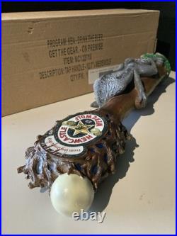 Rare NIB Newcastle Werewolf Blood Red Ale Beer Tap Handle Craft Wolf Figural Rare NIB Newcastle Werewolf Blood Red Ale Beer Tap Handle Craft Wolf Figural