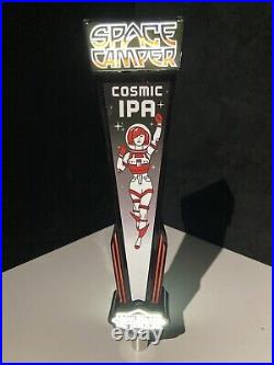 Rare New Boulevard Space Camper Ipa LIGHT UP LED Craft Beer Tap Handle Bar Lot