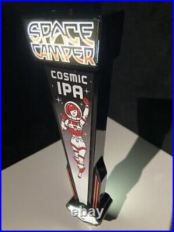 Rare New Boulevard Space Camper Ipa LIGHT UP LED Craft Beer Tap Handle Bar Lot