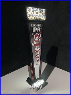 Rare New Boulevard Space Camper Ipa LIGHT UP LED Craft Beer Tap Handle Bar Lot