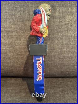 Rare? Newiron Maideneddie Trooper /robinsons Brewery Beer Tap Handle? Lqqk
