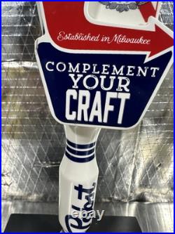Rare Pabst Blue Ribbon 1844 Complement Your Craft Beer Tap Handle