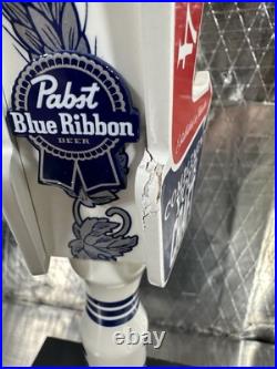 Rare Pabst Blue Ribbon 1844 Complement Your Craft Beer Tap Handle
