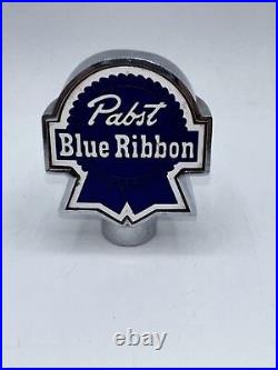 Rare Pabst Blue Ribbon Ball Knob Beer Tap Handle Antique Vintage Big Tap Sale