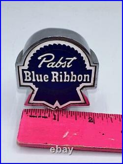 Rare Pabst Blue Ribbon Ball Knob Beer Tap Handle Antique Vintage Big Tap Sale