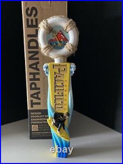 Rare Pacifico Rob Machado Surfing Figural Beer Tap Handle Surfboard Bar Lot
