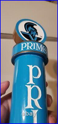Rare Primo Hawaiian Beer Tap Handle 12 Inch Blue Hawaii Warrior Vintage
