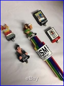Rare Prism Lot Set Cheerleader Convict Redhead Beer Tap Handle + Toppers