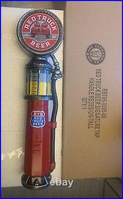 Rare Red Truck Brewing Gas Pump Tap Handle