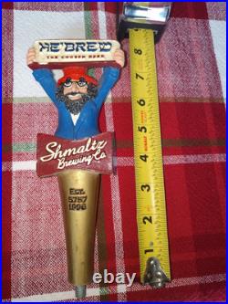 Rare Shmaltz Brewing Company Beer Tap Handle, He'Brew The Chosen Beer, 2005