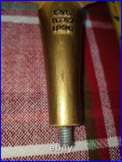 Rare Shmaltz Brewing Company Beer Tap Handle, He'Brew The Chosen Beer, 2005