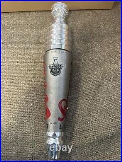 Rare Stanley Cup Playoffs NHL Coors Light beer tap handle, New In Box