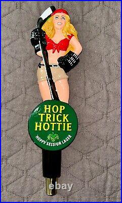 Rare VHTF Hop Trick Hottie Hockey Girl Tap Handle New no Box