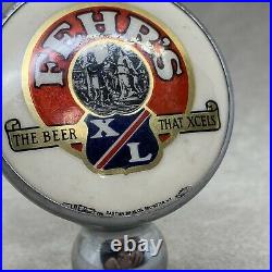 Rare Vintage FEHR'S Ball Knob Draft Beer Tap Handle