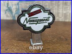 Rare Vintage Narragansett Metal Beer Tap Handle / Knob. Solid Metal Antique Tap