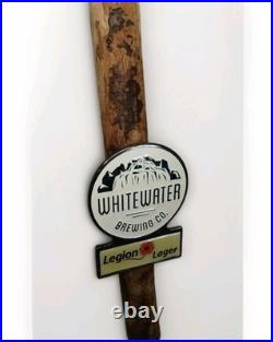 (Rare) WHITEWATER BREWING CO. Beer Tap Handle