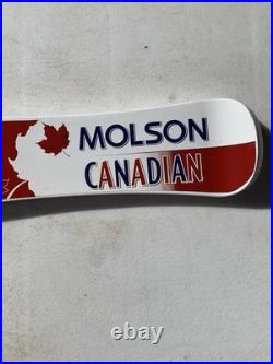 Rarely Seen Molson Canadian Snowboard Beer Tap Handle Canada Ontario