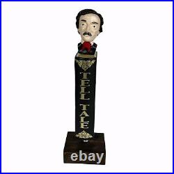 Raven Brewing Tell Tale Heart IPA Figural Edgar Allen Poe Beer Tap Handle