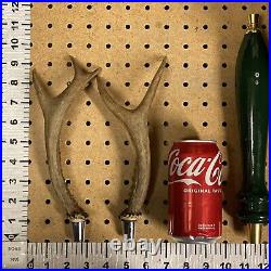 Real Deer Antlers Beer Tap Handle Pair Of 2 Antler Hunting Rifle Bow Jackalope