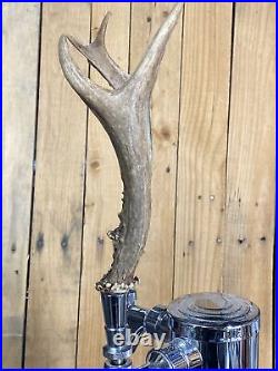 Real Deer Antlers Beer Tap Handle Pair Of 2 Antler Hunting Rifle Bow Jackalope