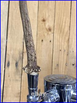 Real Deer Antlers Beer Tap Handle Pair Of 2 Antler Hunting Rifle Bow Jackalope