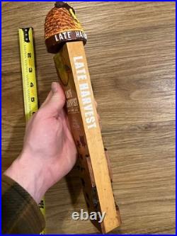 RedHook Beer Tap Handle Knob Topper Bar Top Keg Brewing Vintage Late Harvest Owl