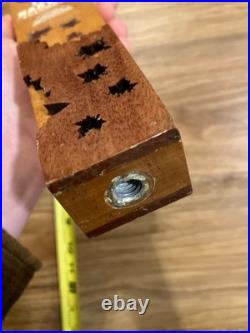 RedHook Beer Tap Handle Knob Topper Bar Top Keg Brewing Vintage Late Harvest Owl