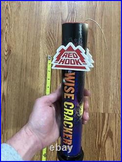 Red Hook Wise Cracker Wit Tap Handle Knob Keg Bar Draft Top Brewing Firework