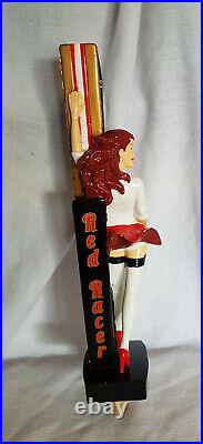 Red Racer Central City Brewery Distillery Beer Tap Handle Red Betty Used