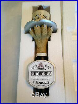 Reverand Mudbone's beer tap handle. NEW IN BOX! Once in a lifetime chance