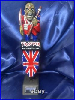 Robinson Brewing Iron Maiden TROOPER EDDIE MASCOT Figural Beer Tap Handle NEW
