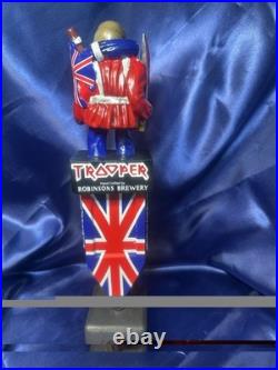 Robinson Brewing Iron Maiden TROOPER EDDIE MASCOT Figural Beer Tap Handle NEW