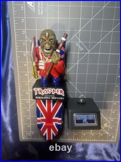 Robinson Brewing Iron Maiden TROOPER EDDIE MASCOT Figural Beer Tap Handle NEW