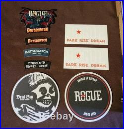 Rogue Batsquatch Hazy IPA Beer Tap Handle Coaster Magnet Sticker Patch