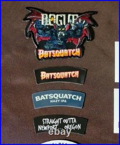 Rogue Batsquatch Hazy IPA Beer Tap Handle Coaster Magnet Sticker Patch