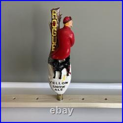 Rogue Yellow Snow Ale Ceramic Beer Tap Handle Collectible Barware Pub Decor