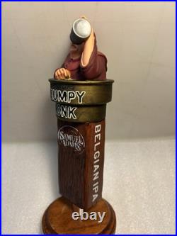 SAM ADAMS GRUMPY MONK BELGIAN draft beer tap handle. BOSTON, MASSACHUSETTS SAM ADAMS GRUMPY MONK BELGIAN draft beer tap handle. BOSTON, MASSACHUSETTS
