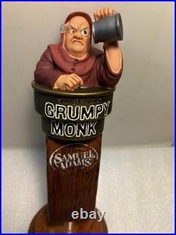 SAM ADAMS GRUMPY MONK BELGIAN draft beer tap handle. BOSTON, MASSACHUSETTS SAM ADAMS GRUMPY MONK BELGIAN draft beer tap handle. BOSTON, MASSACHUSETTS