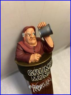 SAM ADAMS GRUMPY MONK BELGIAN draft beer tap handle. BOSTON, MASSACHUSETTS