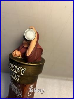 SAM ADAMS GRUMPY MONK BELGIAN draft beer tap handle. BOSTON, MASSACHUSETTS