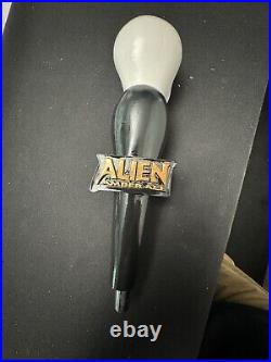 SBBC Alien Amber Ale Tap Handle Rare With Display Stand