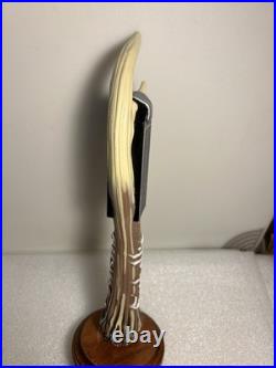 SCHELLS DEER ANTLER SCHELLS OKTOBERFEST TAG Draft beer tap handle. MINNESOTA