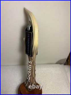 SCHELLS DEER ANTLER SCHELLS OKTOBERFEST TAG Draft beer tap handle. MINNESOTA