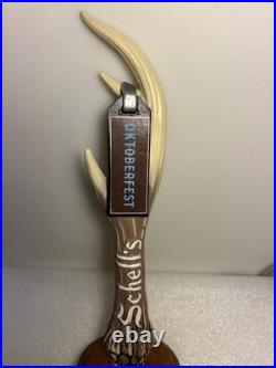 SCHELLS DEER ANTLER SCHELLS OKTOBERFEST TAG Draft beer tap handle. MINNESOTA